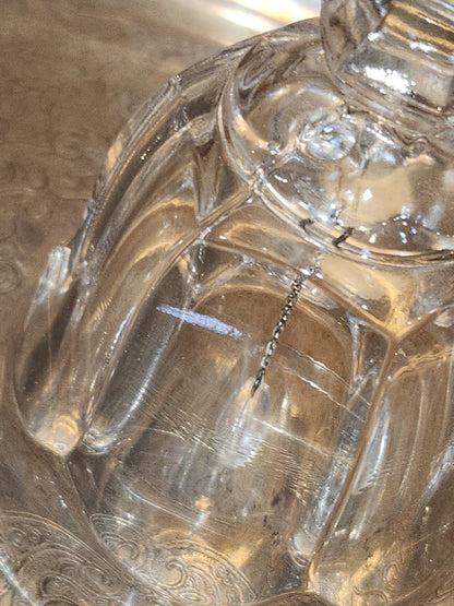 Vintage Pressed Glass Bell be6