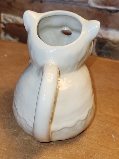 Vintage Shawnee Pottery Puss ‘n Boots Cat Creamer from 1940s po9