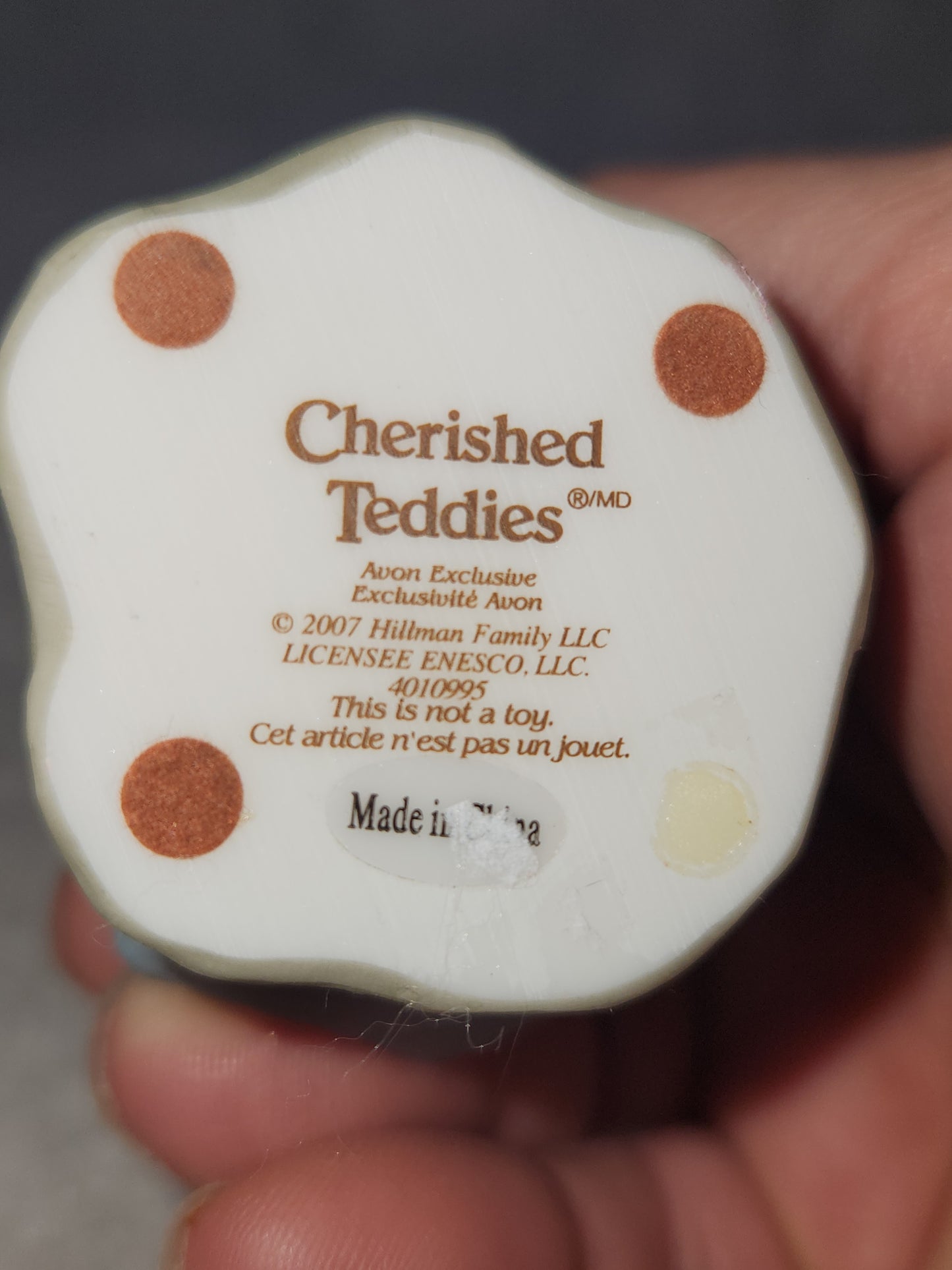 Cherished Teddies Avon Exclusive Maid Marian 2007- Enesco 4010995