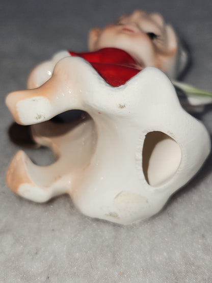 Vintage Angel Candle sitter 3" ang7