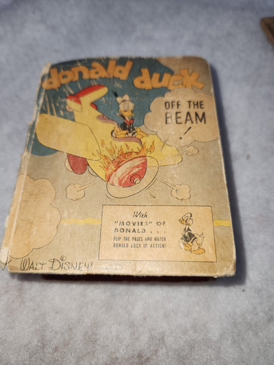 Vintage Big Little Book Better Little Book Donald Duck Off the Beam