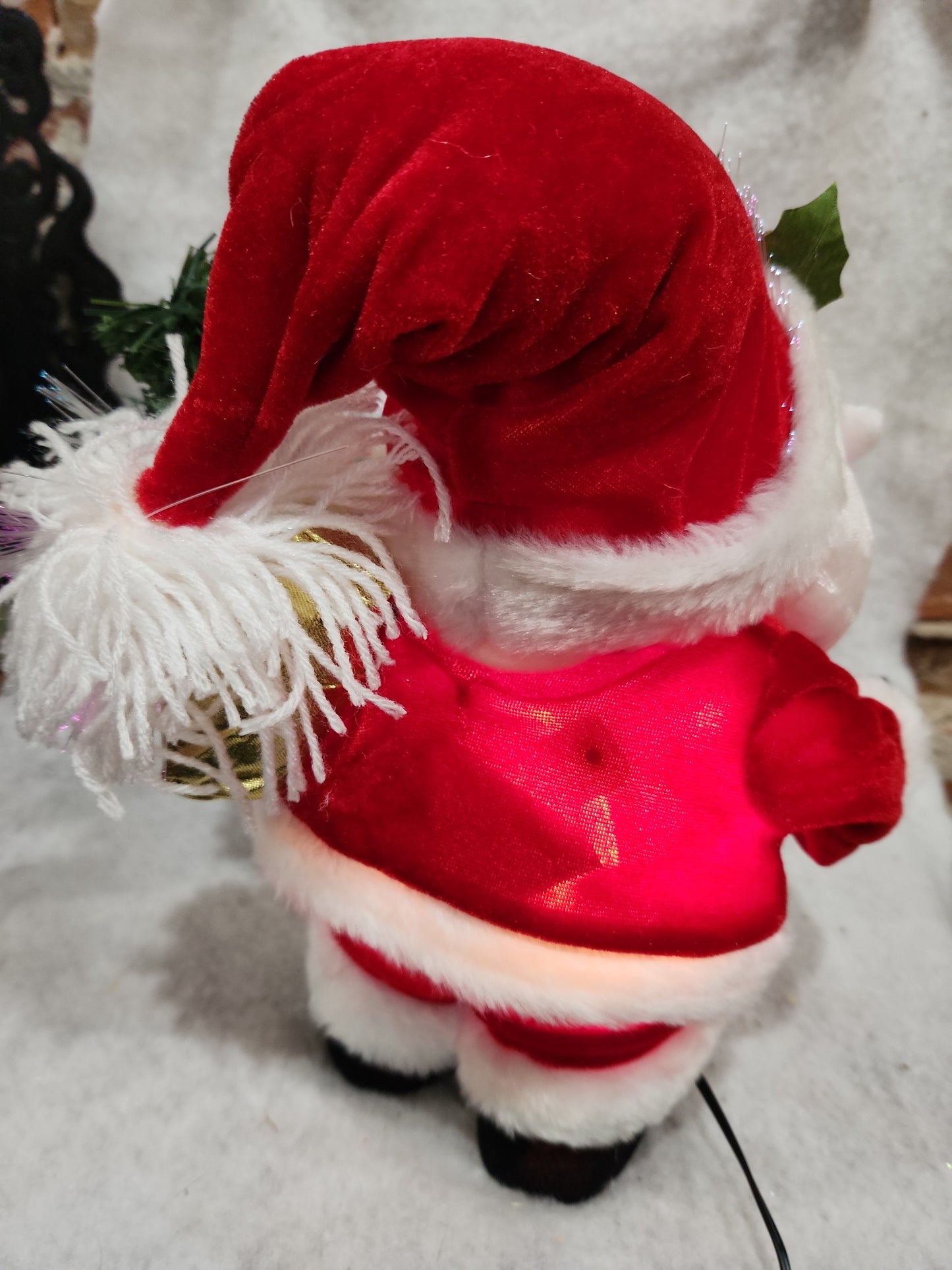 Avon Fiber Optic Dazzling Holiday Santa Claus 2009 sa7