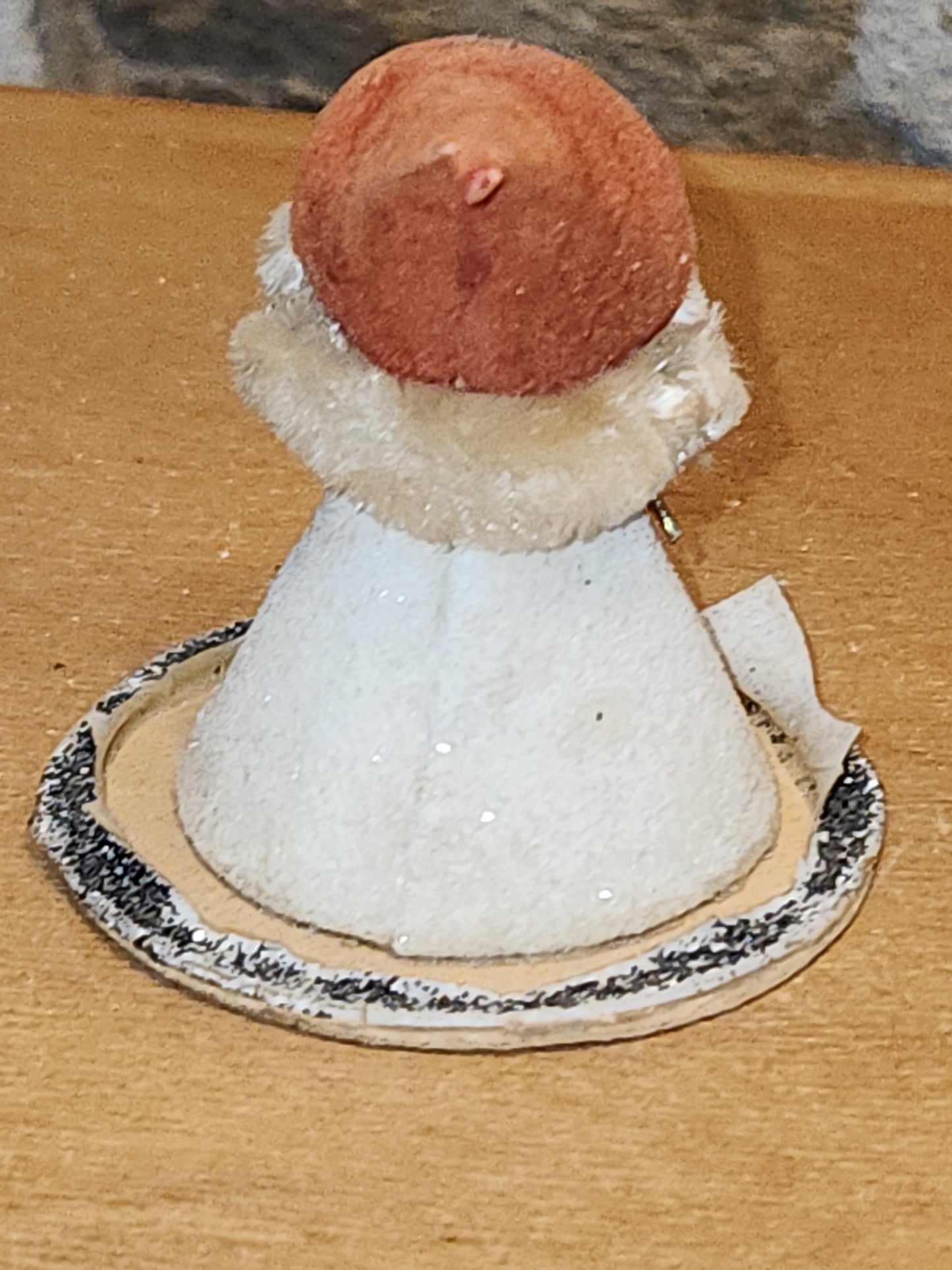 Vintage Elf Band Conductor Chenille Mica Japan MCM 1950s elf1