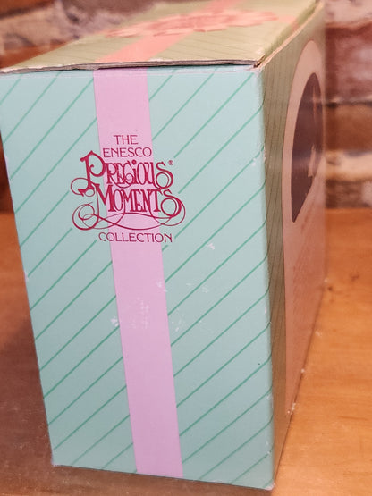 Vintage Precious Moments Porcelain Nightlight Nativity Scene with Light That Works 1992 na7