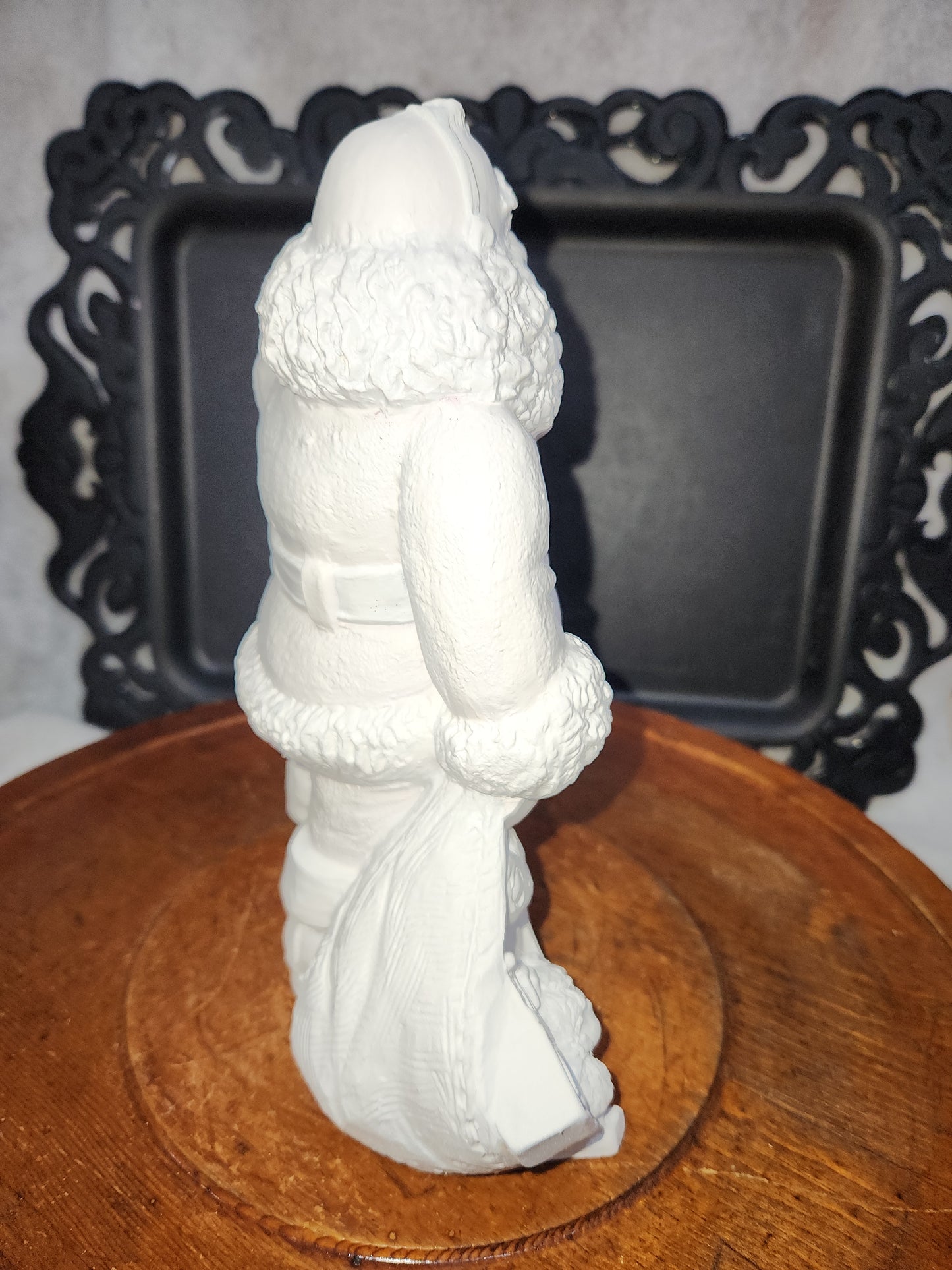 Vintage Ceramic 1980s Santa from retired Gare Mold