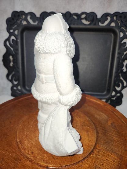 Vintage Ceramic 1980s Santa from retired Gare Mold