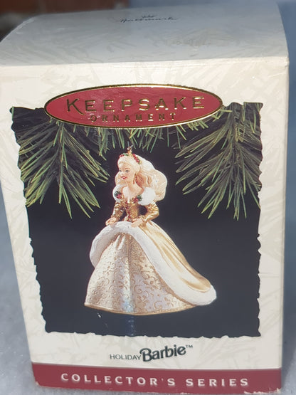 1994 Hallmark Holiday Barbie. 2nd in Holiday Barbies Series. New box and bubble wrap. Hob6