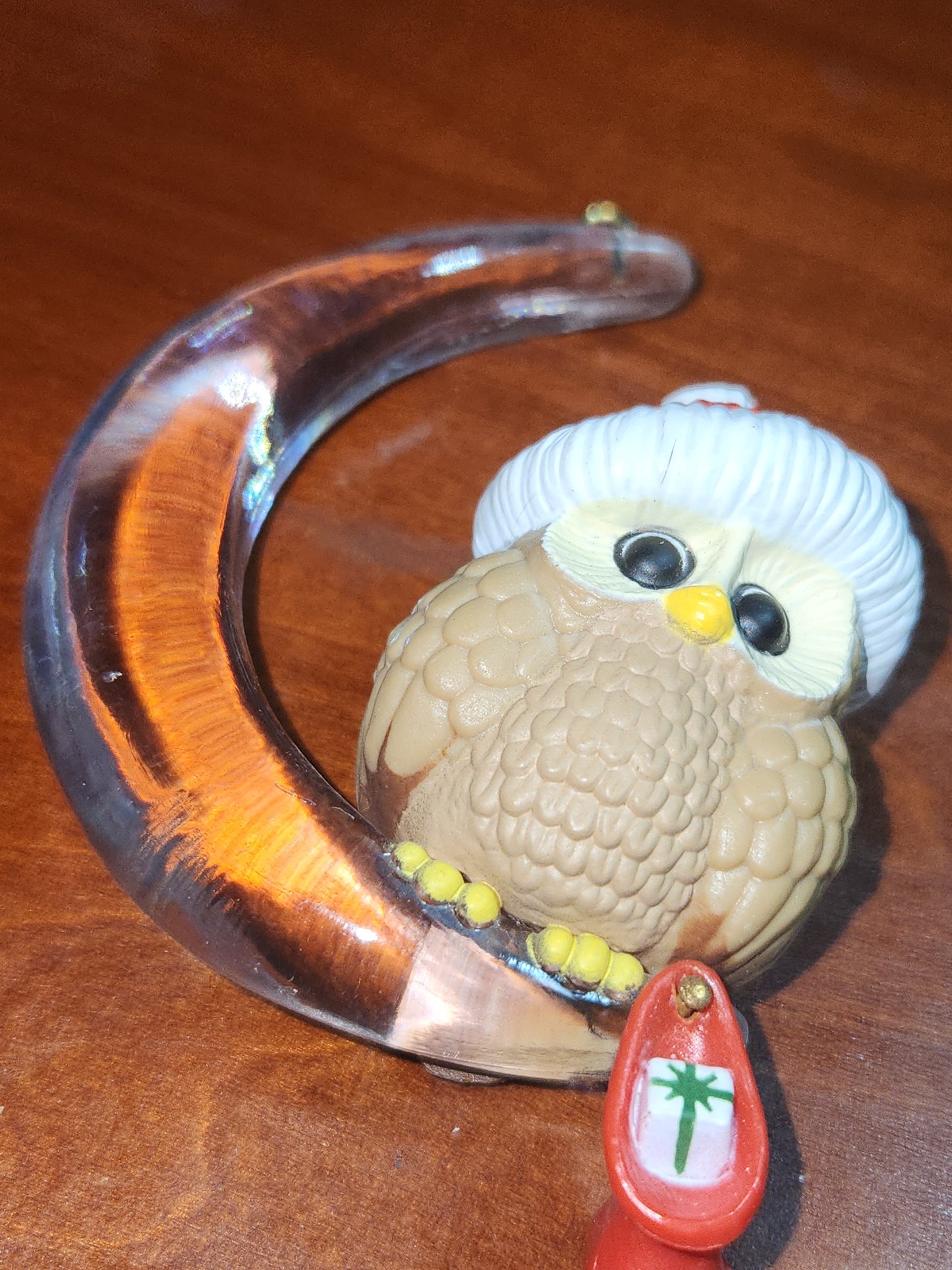 Vintage Hallmark Keepsake Ornaments Christmas Owl 1984 miniature NO BOX