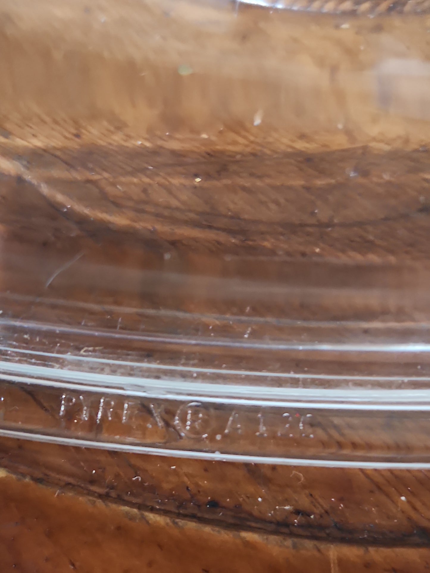 Pyrex Clear Glass Square Dome Lid A12C replacement lid Casserole dish