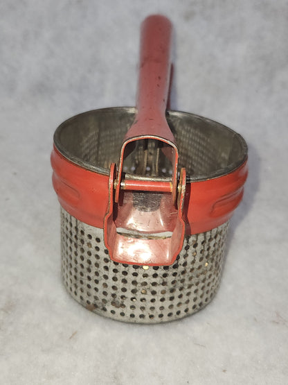 Vintage Potato Ricer Red Handle Universal No Makers Mark kit916
