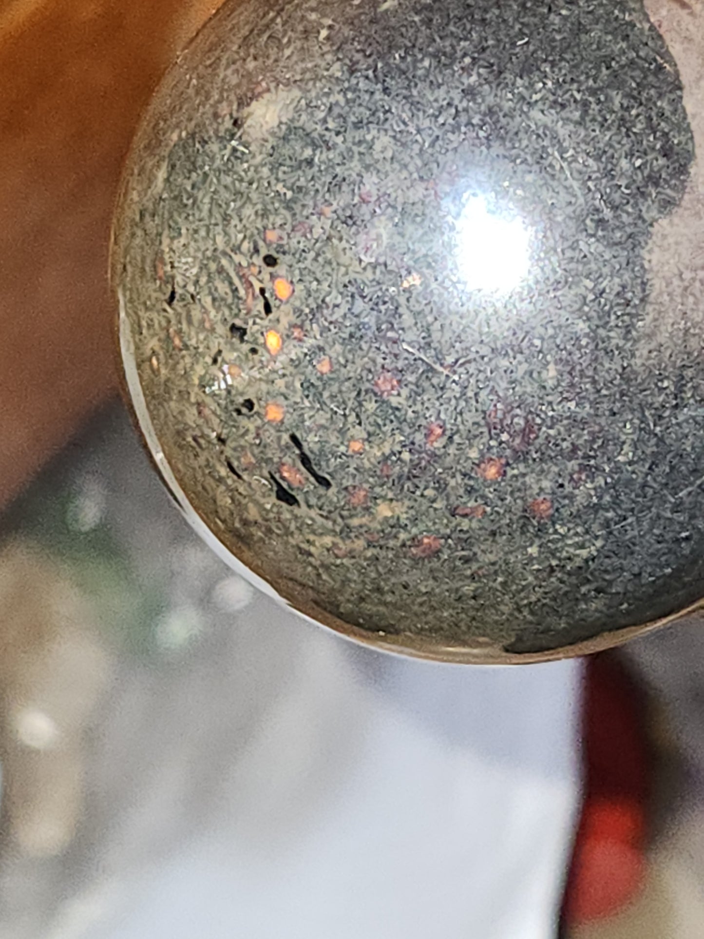 Vintage Unique Green Brown Glaze Beehive Porcelain ins10