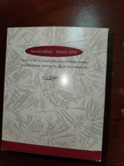 HH1993 Cozy Home Hallmark ornament