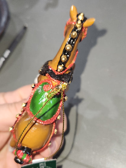 4" Resin Carousel Ornament Clydsdale co7