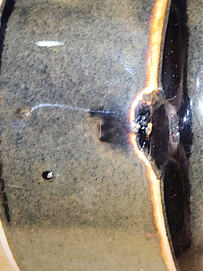 Vintage Unique Green Brown Glaze Beehive Porcelain ins10