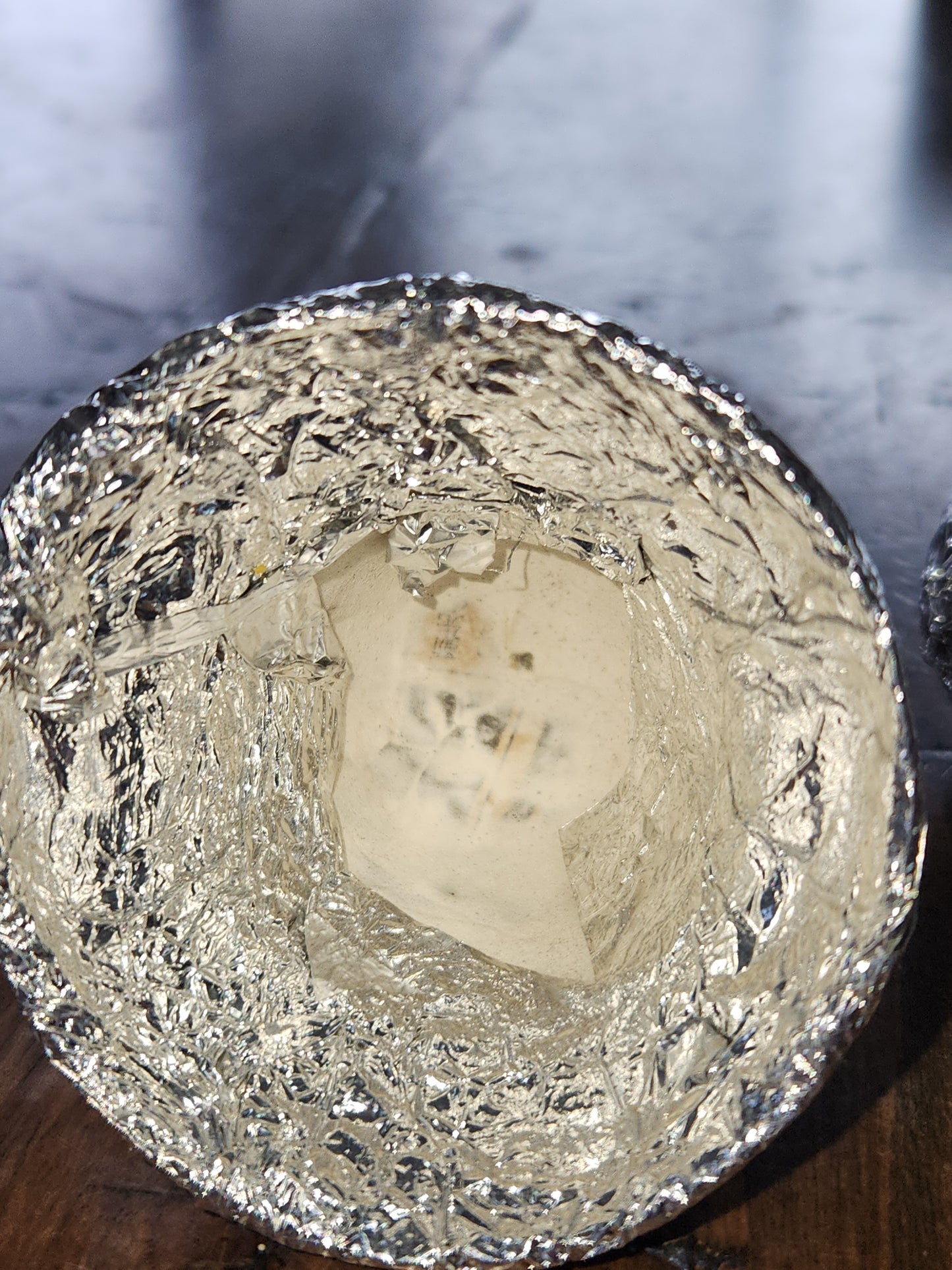 Vintage Christmas Foil Paper Mache Bell Christmas Ornament SEE DESCRIPTION