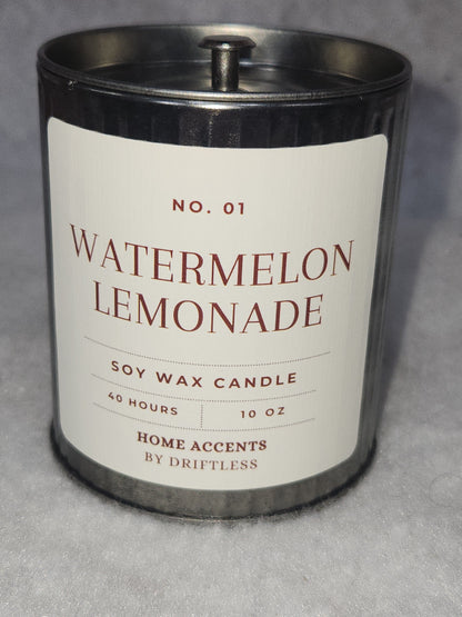 Home Accents Soy Wax Candle 10 oz Watermelon Lemonade wtl