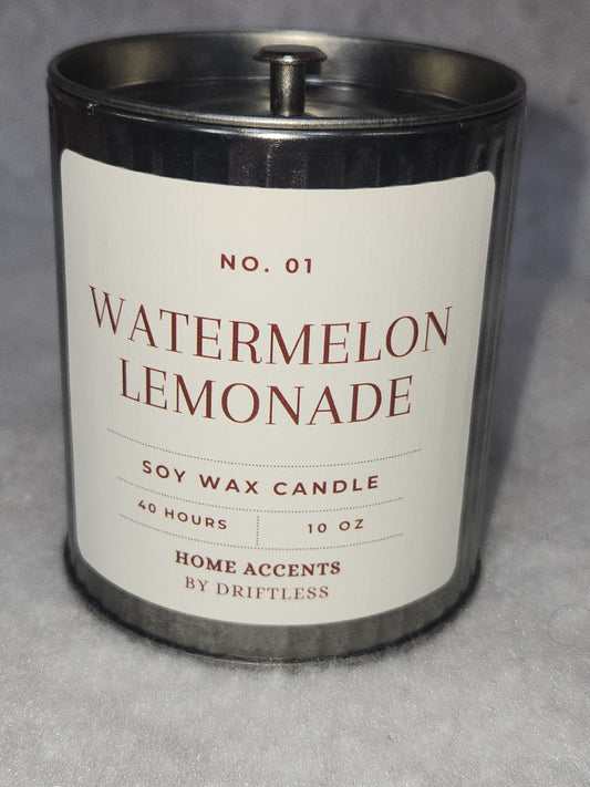 Home Accents Soy Wax Candle 10 oz Watermelon Lemonade wtl