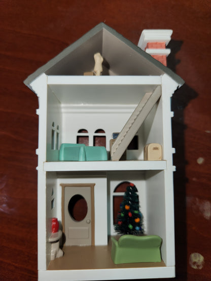2010 a colonial Christmas Ornament Hallmark Nostalgic Houses, Shops, and Village. 27th in series. has original box