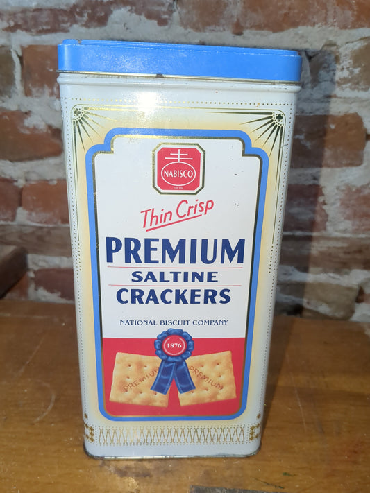 1993 Nabisco saltine cracker tin