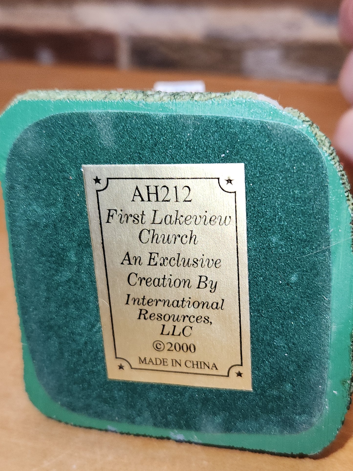 Libert Falls First Lakeview Church AH212 With Box 2000 LF1