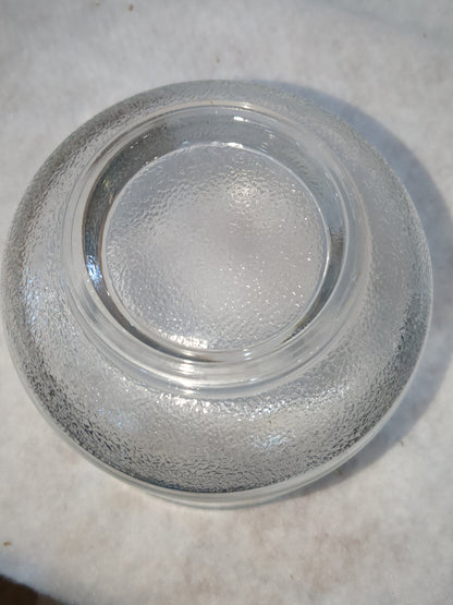 Vintage replacement Oster Regency clear glass mixing bowl   6.5" diameter kit349