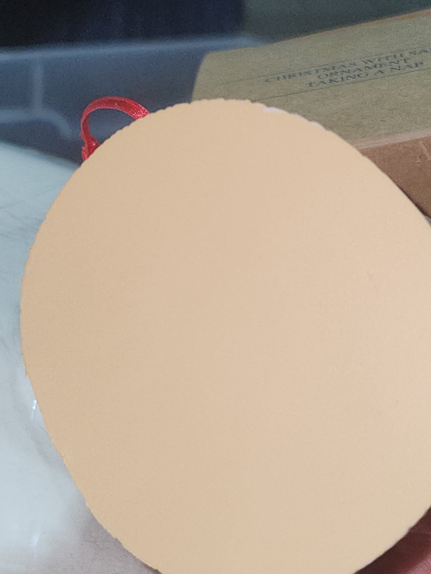 Avon Gift Collection Christmas With Santa Ornament Taking A Nap