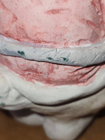 Vintage Dreamsicles Christmas Santa Bunny Figurine Cast Art 1993 Has Original Box Kristin Haynes Cast Art Industries di9