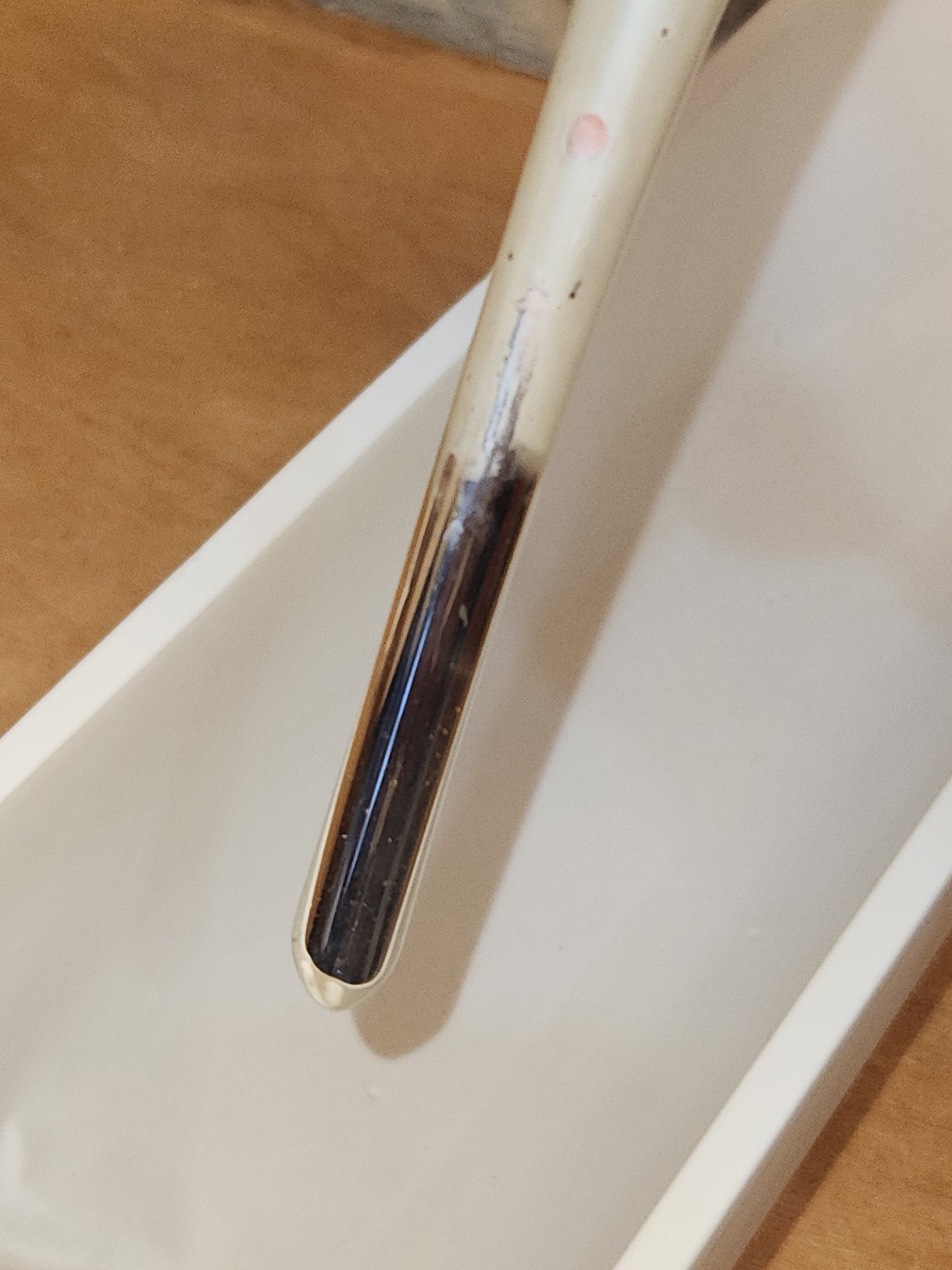 Vintage Rauch Hand Blown Mercury Glass Tree Topper White Gold Glass with Box Box tt11