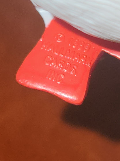 Vintage Hallmark Keepsake Ornament Owliday Greetings miniature 1989