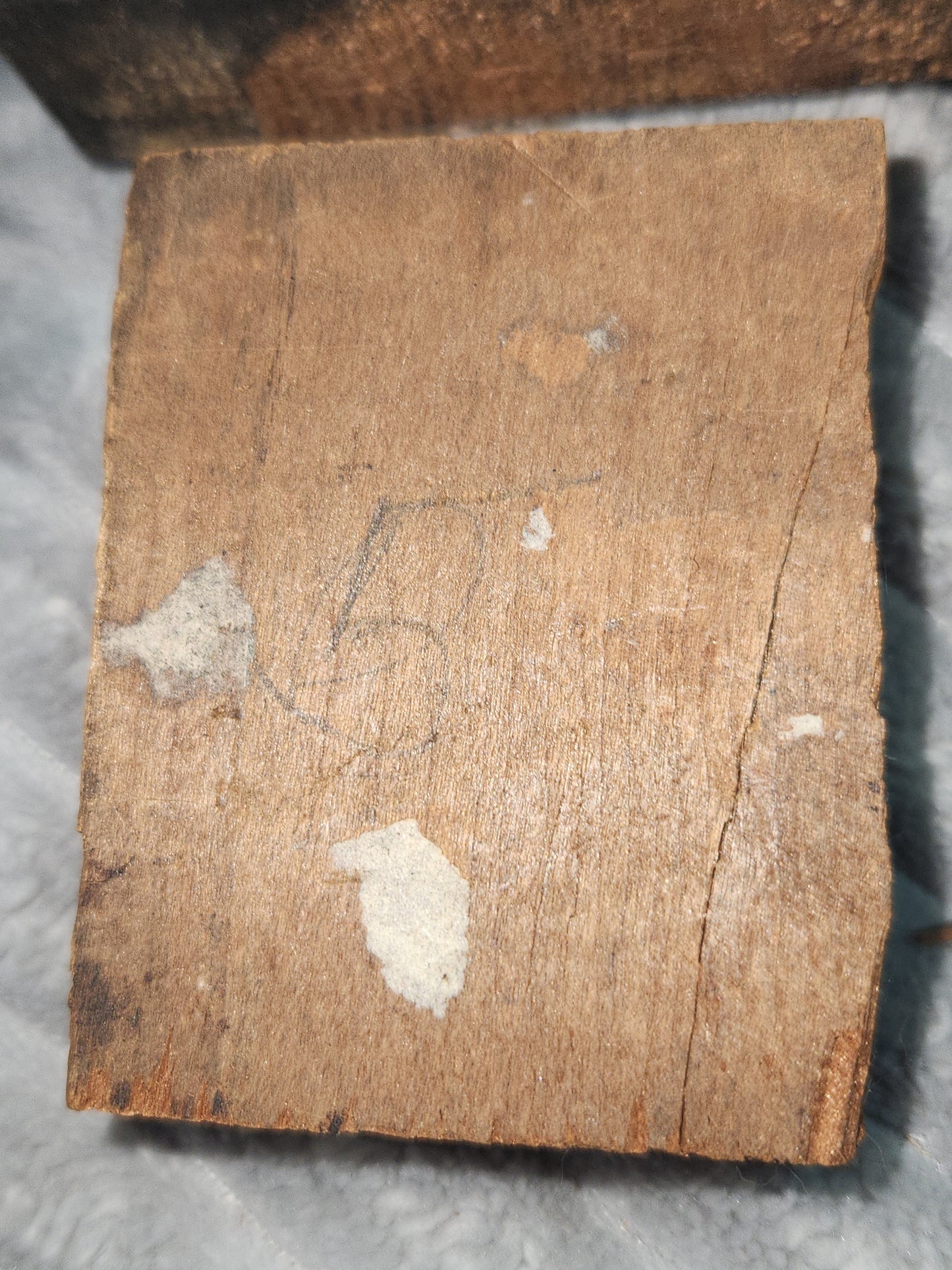 Vintage Wood Metal Newspaper Print Block Printer's Press Easter Lily 2 Blocks pb2e