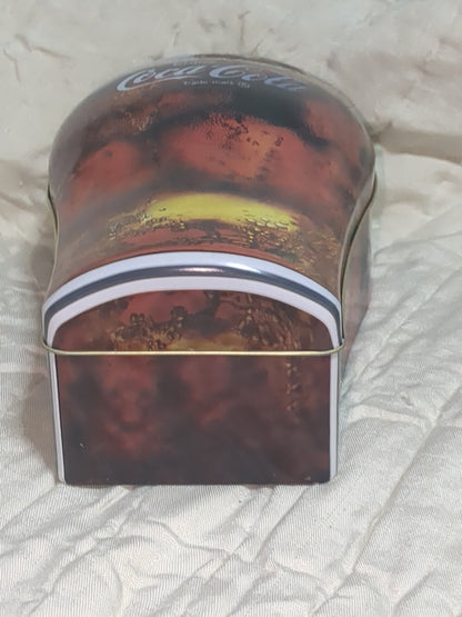 1998 Coca-Cola Coke Glass Shaped Tin cct2