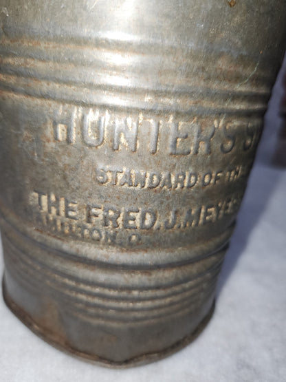 Vintage Hunter's Sifter Hand Crank Flour Sifter Fred J. Meyers Kitchen Gadget ss209