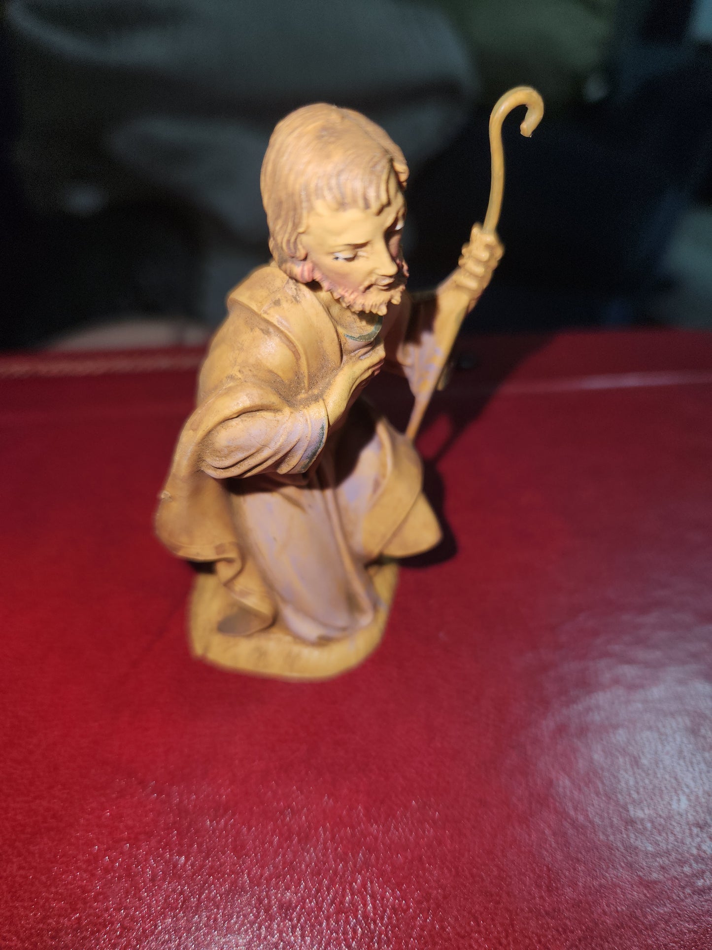 Vintage Fontanini Depose Kneeling Joseph Nativity Figure 3 1/4" Italy Roman fn76