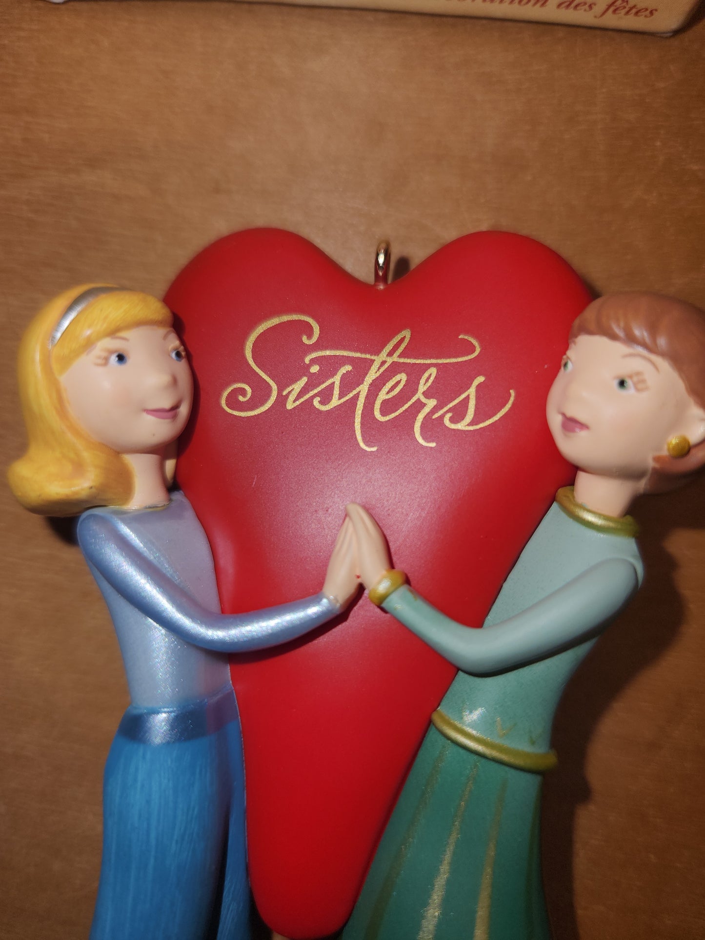 Vintage Hallmark Keepsake Ornament Sisters There's No Better Friend Than a Sister 2004
