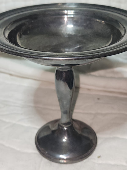 Vintage Gorham silver plated Compote Candy Dish pedestal ss432