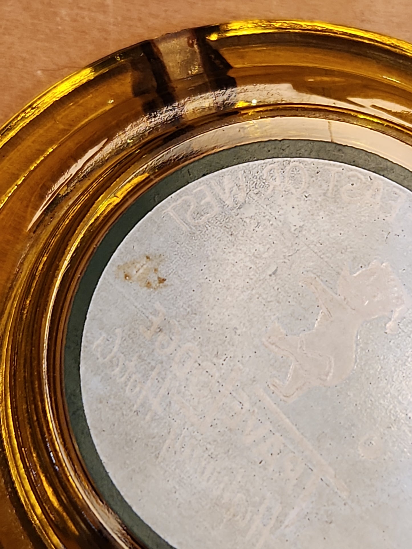 Vintage Ashtray Travel Lodge Highway Hotels A Lighter Amber at5