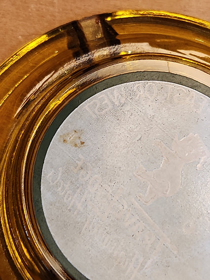 Vintage Ashtray Travel Lodge Highway Hotels A Lighter Amber at5