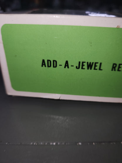 Vintage Jewel-Lite Add-A-Jewel Clear Plastic Reflectors for Christmas String Lights