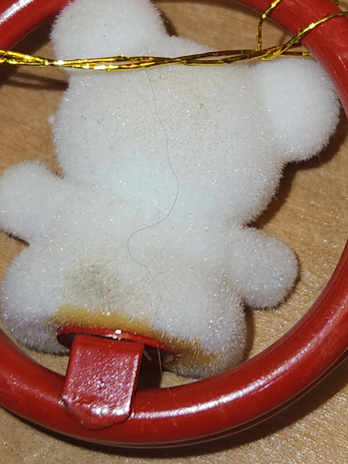 Vintage Avon Bear Ornaments Two Benches One Horn One Trumpet As IS No box