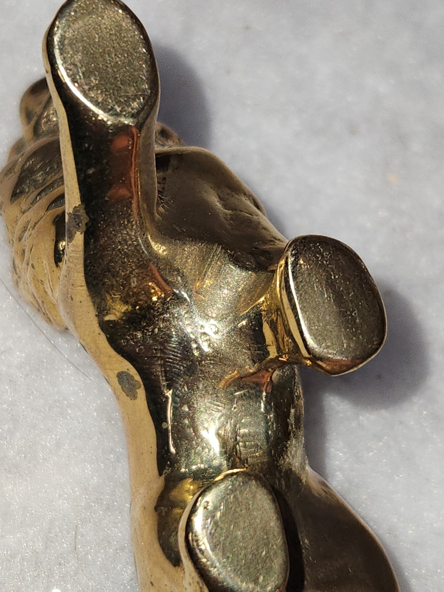 Vintage Solid Brass Lion roaring br110