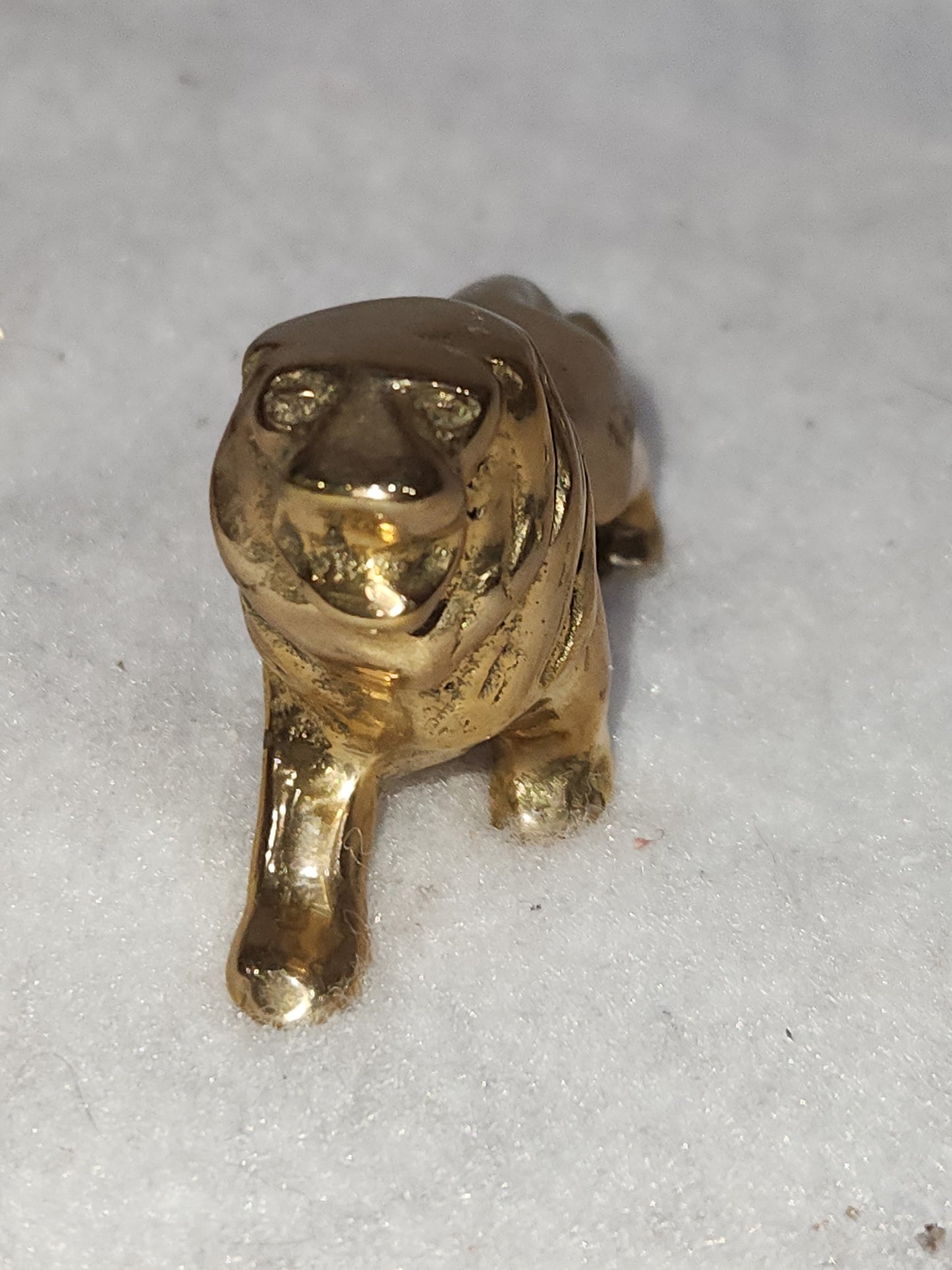 Vintage Solid Brass Lion roaring br110