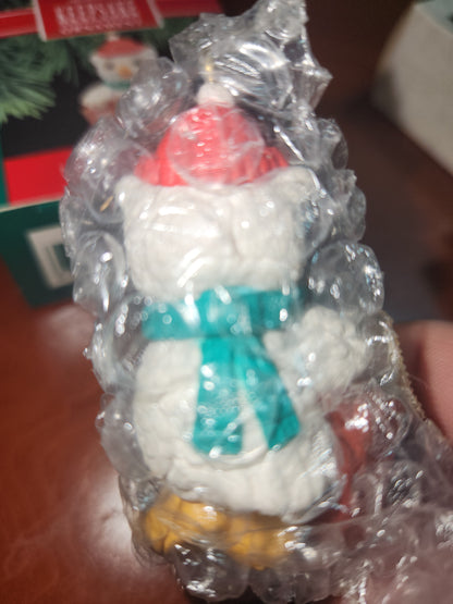 Vintage Hallmark Keepsake Ornament Home for the Owlidays 1990 UNOPENED Miniature