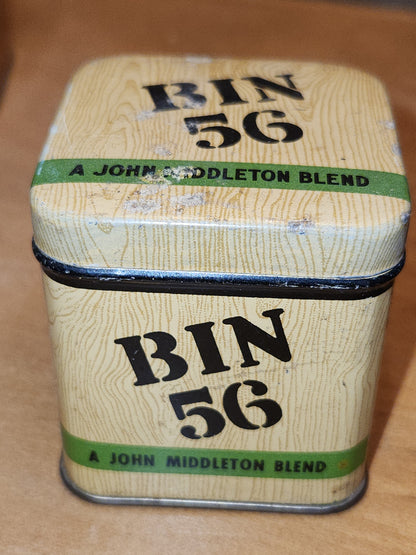 Vintage John Middleton Tobacco Tins Walnut, Regimental, Philadelphia, Bin 56 NO CONTENTS tt56