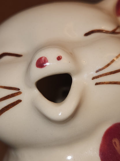 Vintage Shawnee Pottery Puss ‘n Boots Cat Creamer from 1940s po9