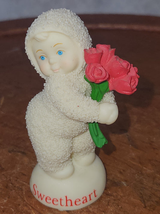 Vintage Snowbabies Department 56 You're a Sweetheart Figurine NO BOX sbr1 Retired