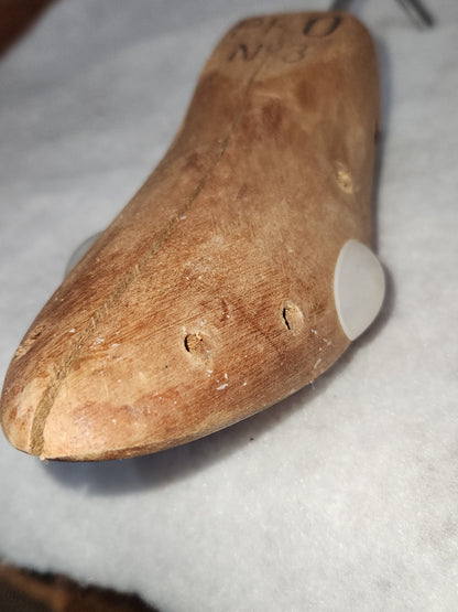 Vintage Wood and Steel Twist Handle Shoe Stretcher wss7