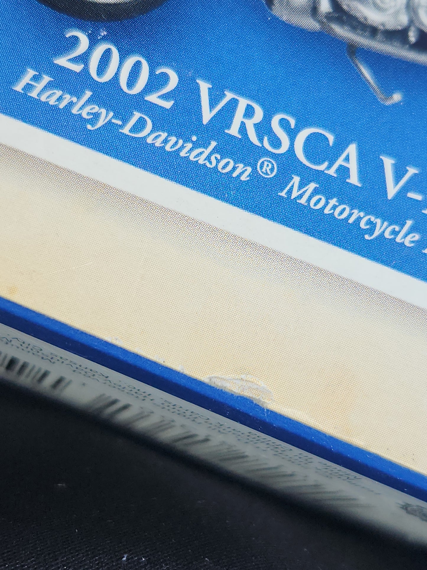Vintage Hallmark Keepsake Ornament Harley-Davidson Motorcycle Milestones series #6 2002 VRSCA V-Rod Motorcycle 2004