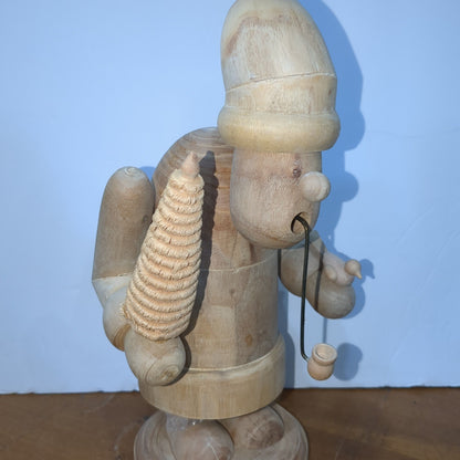 Vintage, retired Zim's UNFINISHED Santa or wizard smoker incense burner zim1