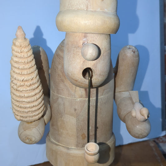 Vintage, retired Zim's UNFINISHED Santa or wizard smoker incense burner zim1